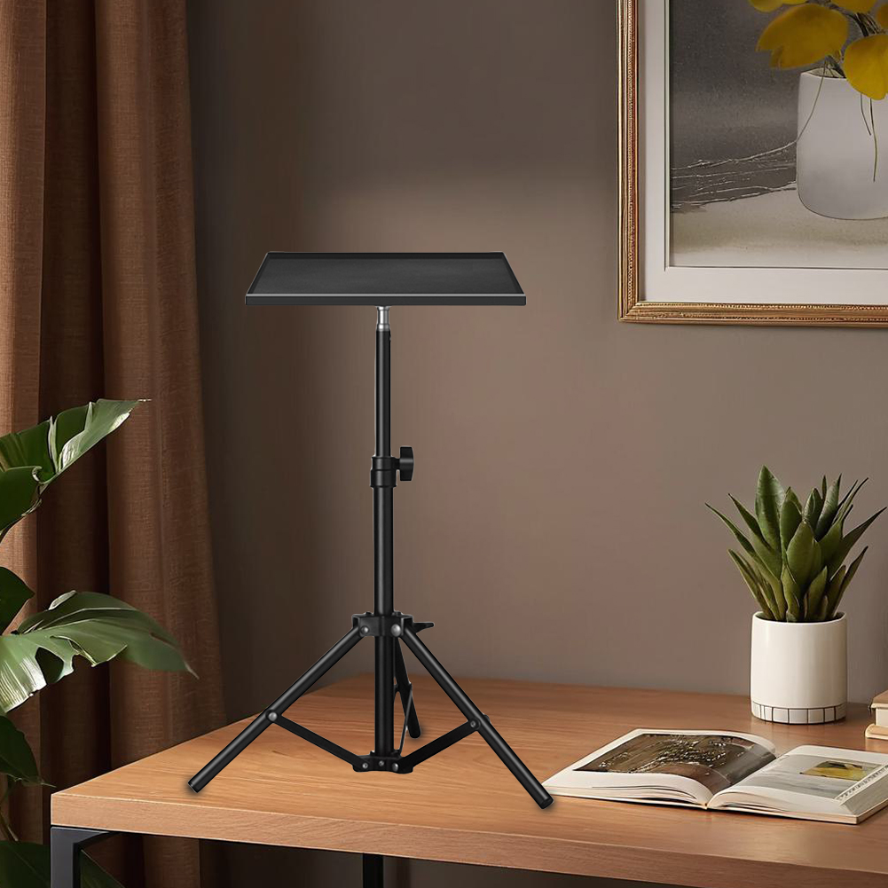 Projector Floor Stand Tripod Adjustable - Projectorplateau met 1/4 inch schroefdraad, universeel