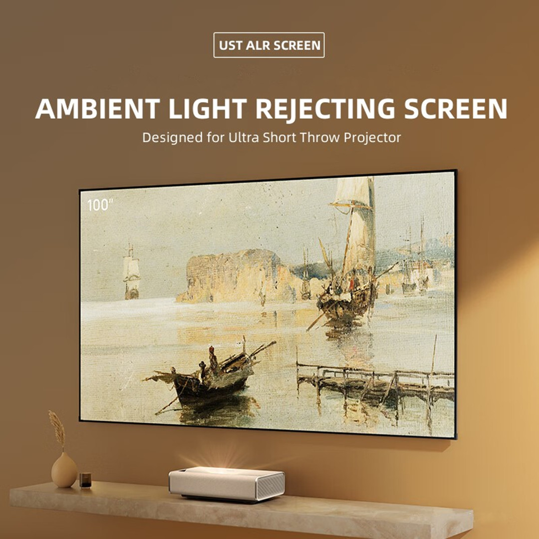 Alr Ambient Light Rejecting Projector Screen - 2027 Nieuwste MIVISION 100 ~ 120