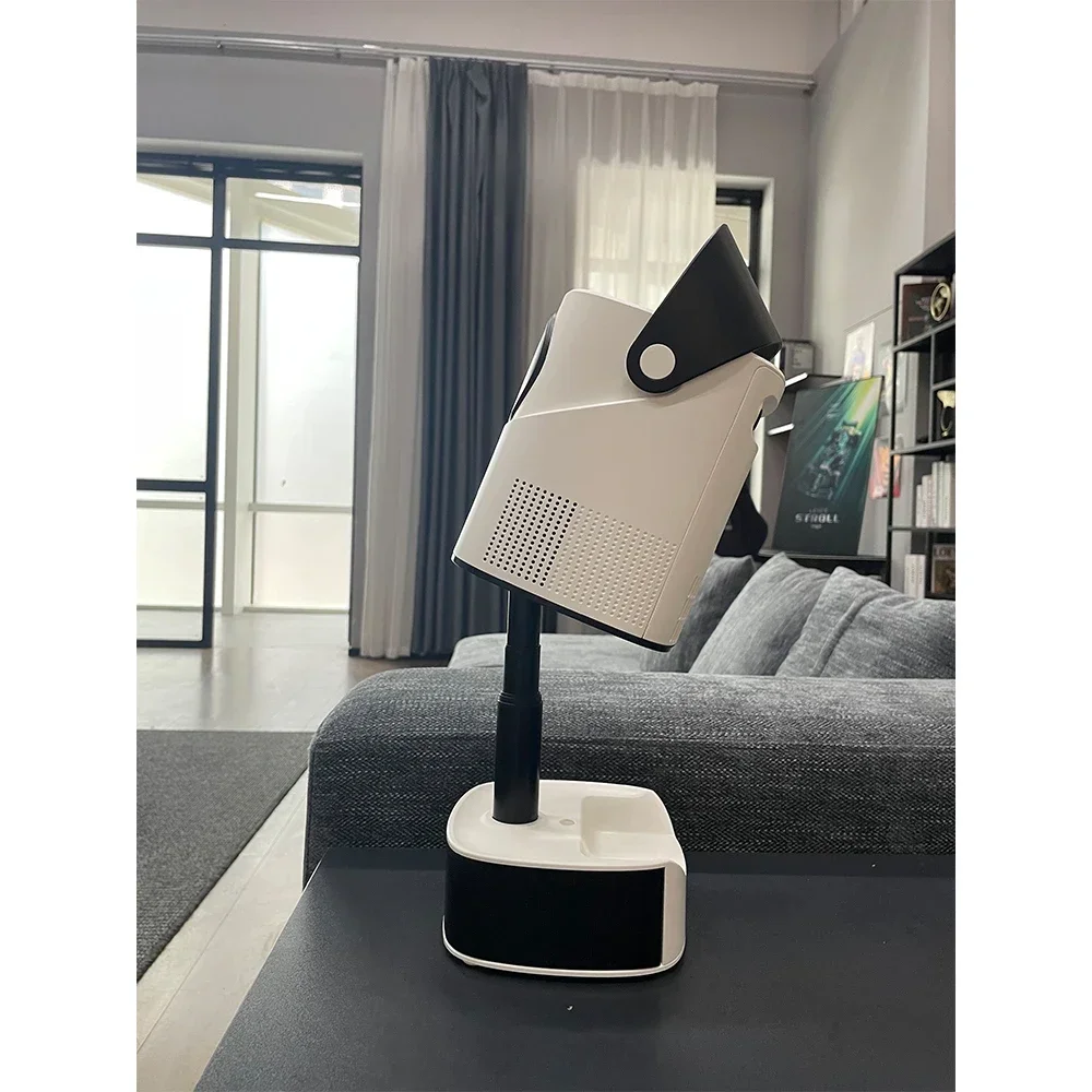 4K Smart Projector Android 11 Wifi 6 - Projectorstatief HiFi-luidspreker 3-in-1 240 ANSI Smart