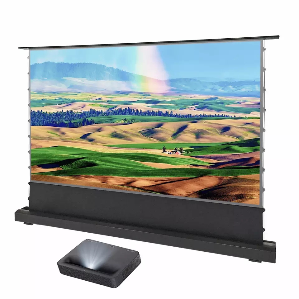Ultra Short Throw Laser Projector 4K - XJK Groothandel Gemotoriseerd Vloer Stijgende ALR