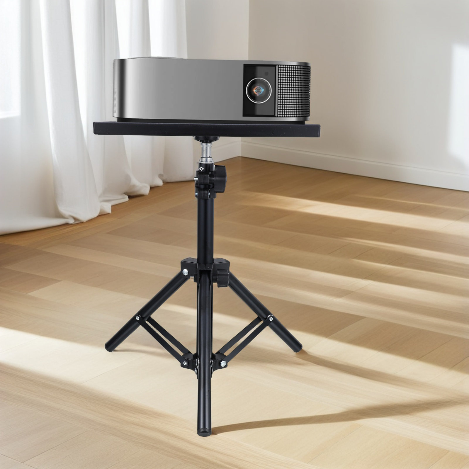 Projector Floor Stand Tripod Adjustable - Projectorstandaard, laptopstatief, verstelbare hoogte, draagbaar, voor