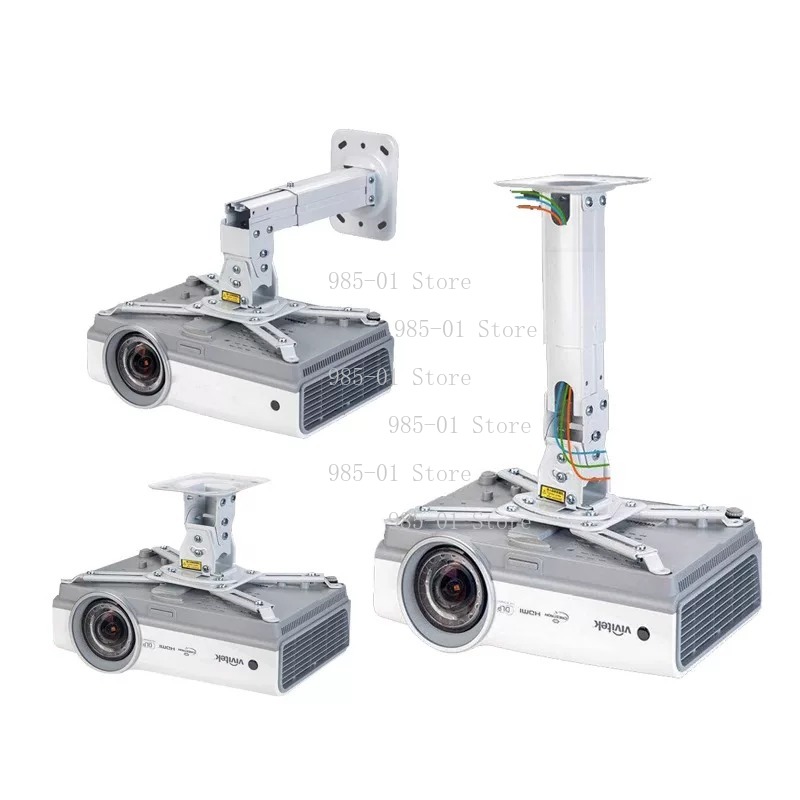 Projector Ceiling Mount Bracket Universal - Hoogteverstelbare universele projectorplafondbeugel, uittrekbare beugel voor