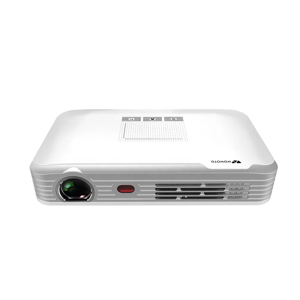 Mini Portable Projector Rechargeable Battery - Nieuwe WOWOTO T9S Max: 450 ANSI