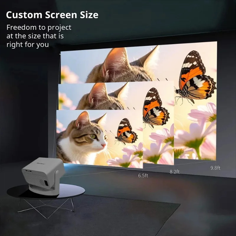 【Bestseller】 KaiAqua 4K 650ANS - Auto Focus Keystone Correction Projector recensie en prijs