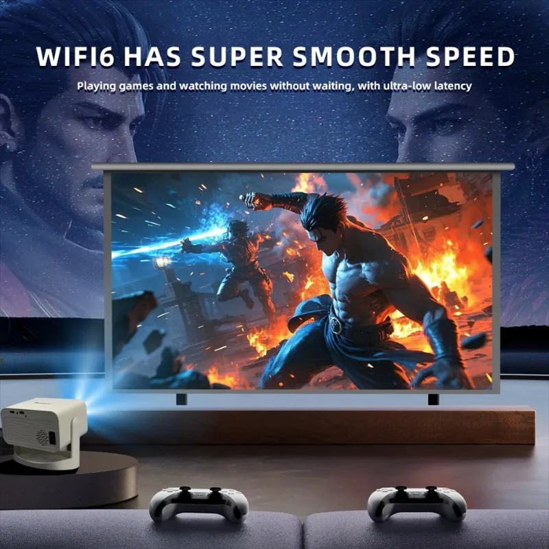 【Bestseller】 KaiAqua 4K 650ANS - Auto Focus Keystone Correction Projector recensie en prijs