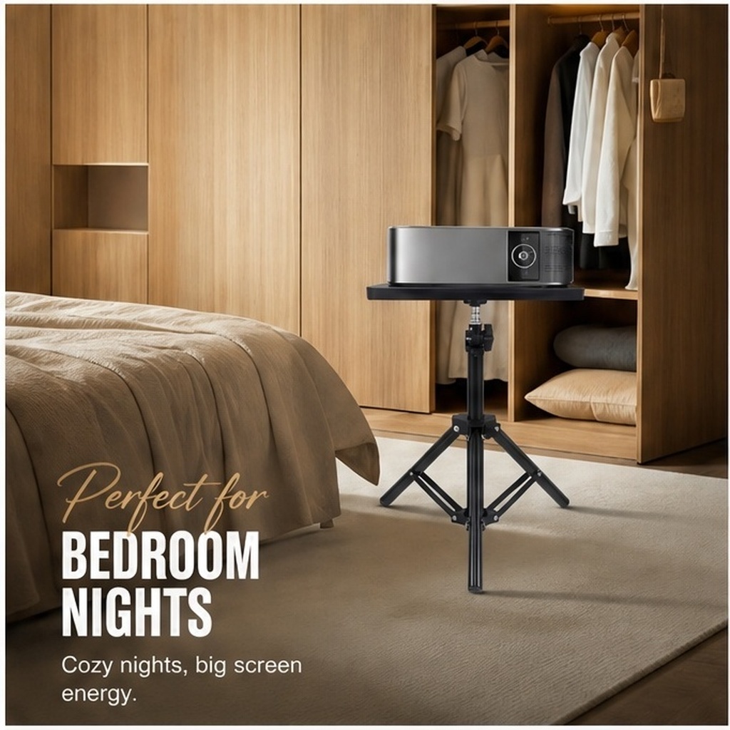 Draagbare projectorstandaard m - Projector Floor Stand Tripod Adjustable recensie en prijs