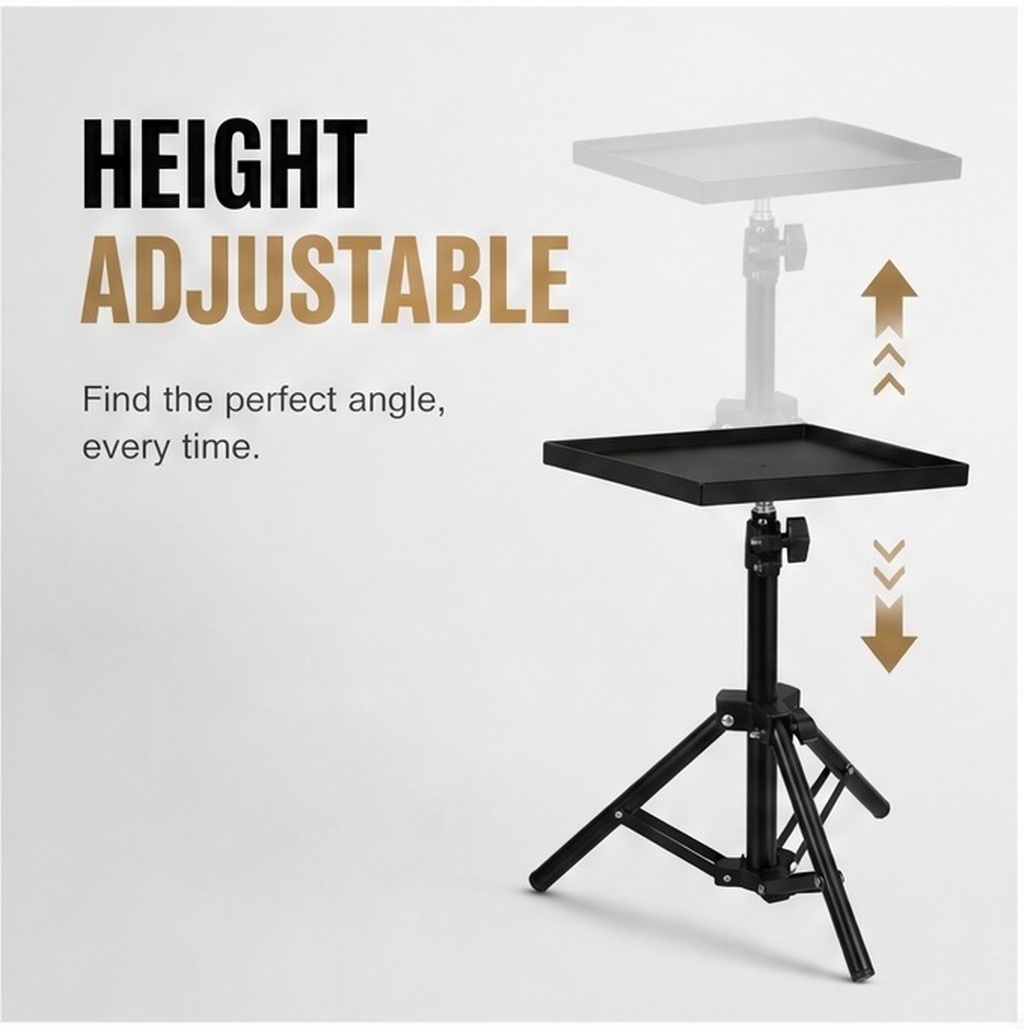 Draagbare projectorstandaard m - Projector Floor Stand Tripod Adjustable recensie en prijs