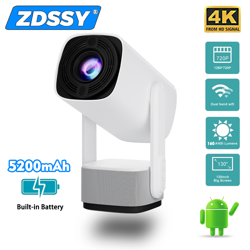 ZDSSY 4K-projector K2 Smart An - Auto Focus Keystone Correction Projector recensie en prijs