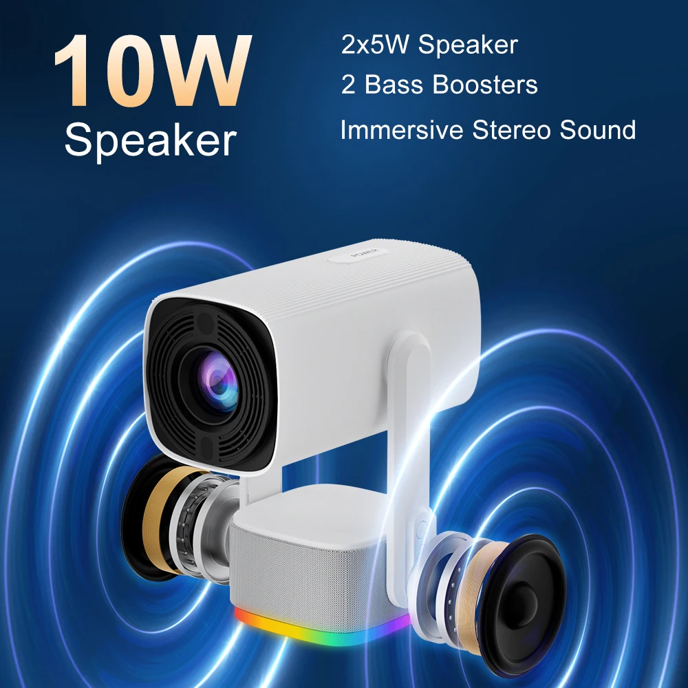 ZDSSY 4K-projector K2 Smart An - Auto Focus Keystone Correction Projector recensie en prijs
