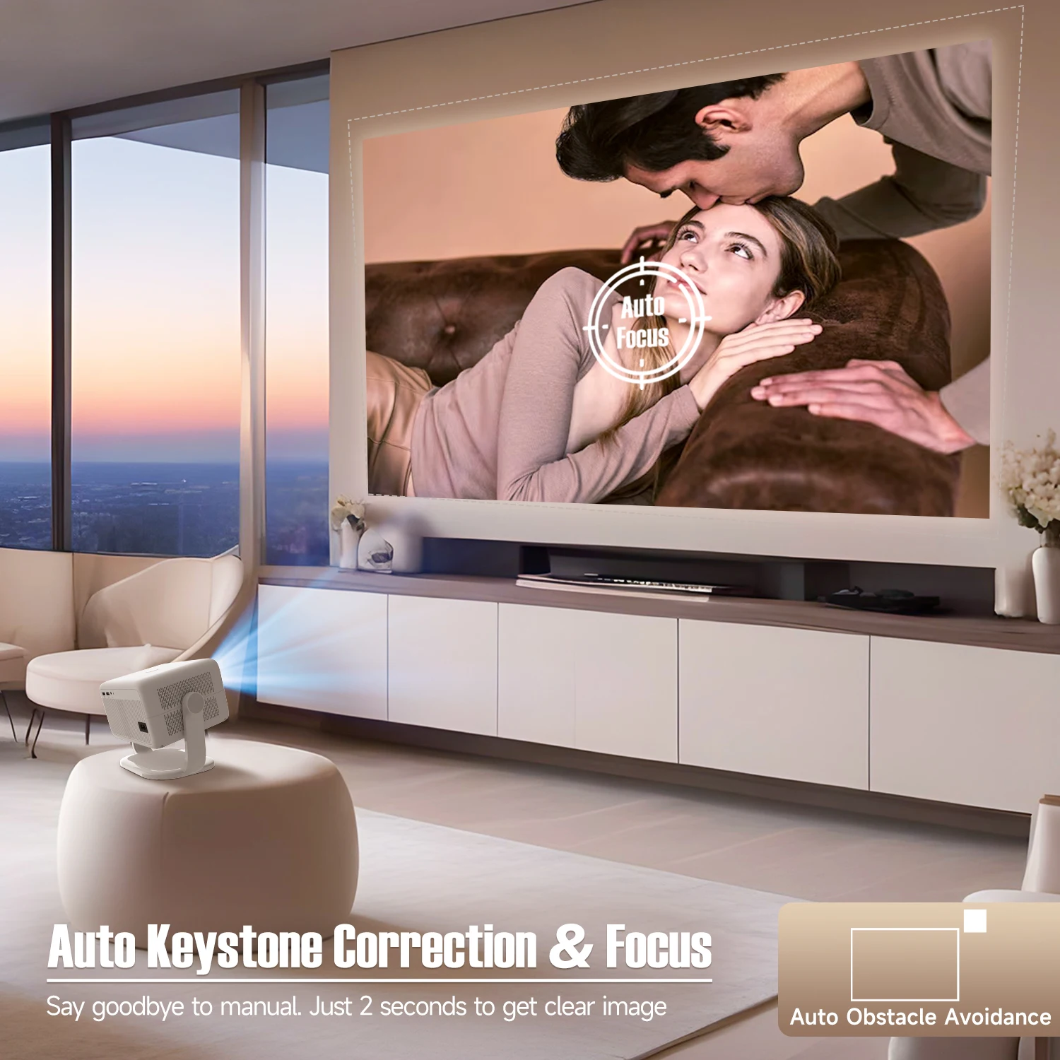 Magcubic L018 650ANSI 1080P Na - Auto Focus Keystone Correction Projector recensie en prijs