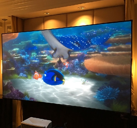 120-inch ALR-projectiescherm m - Ultra Short Throw Laser Projector 4K recensie en prijs