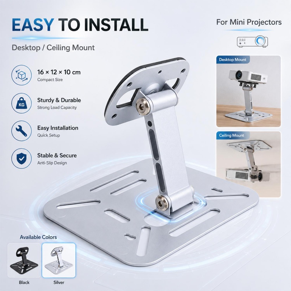 Beugel voor projectorstandaard - Projector Ceiling Mount Bracket Universal recensie en prijs