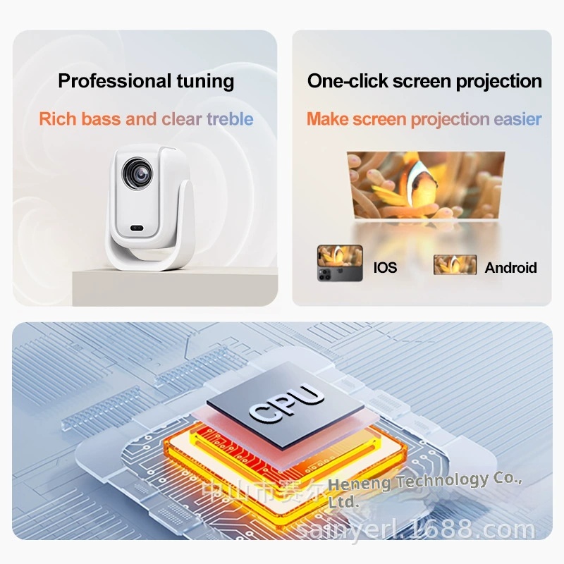 Saier B13-projector past autom - Auto Focus Keystone Correction Projector recensie en prijs