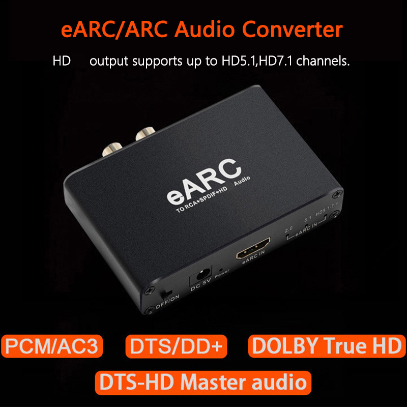 RCA Audio Extractor Converter  - Optical Audio Hdmi Earc Extractor recensie en prijs