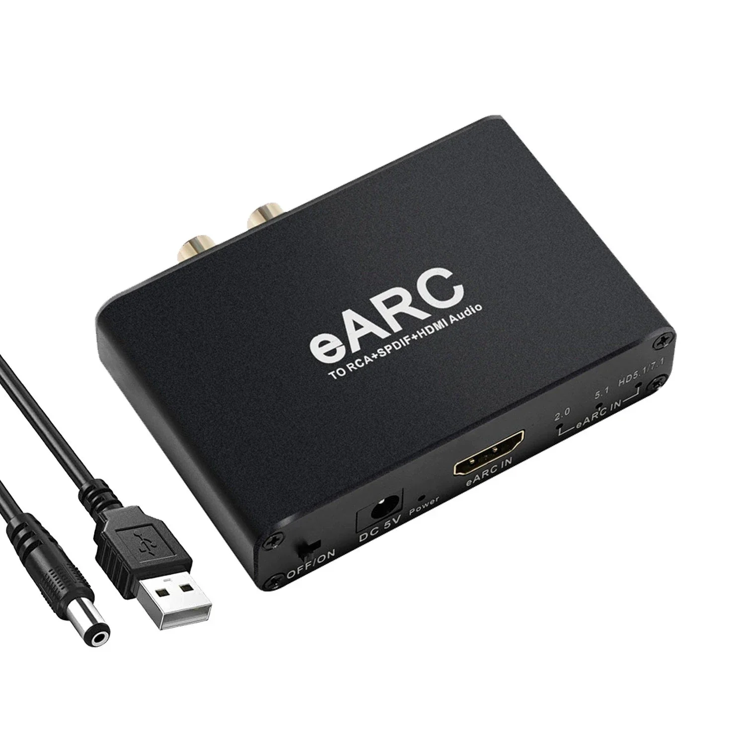 192KHz HDMI EARC ARC naar RCA  - Optical Audio Hdmi Earc Extractor recensie en prijs
