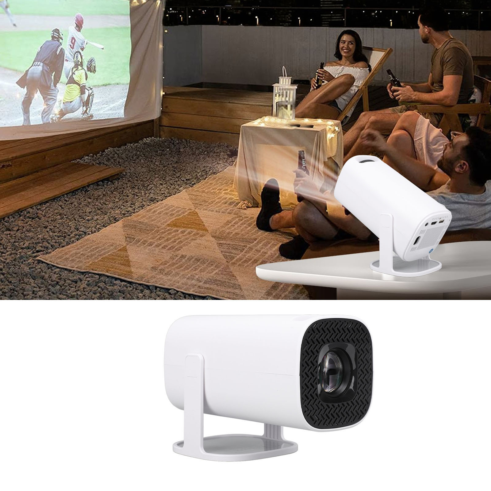 P30 1080P FHD 4K LED-projector - 4K Smart Projector Android 11 Wifi 6 recensie en prijs