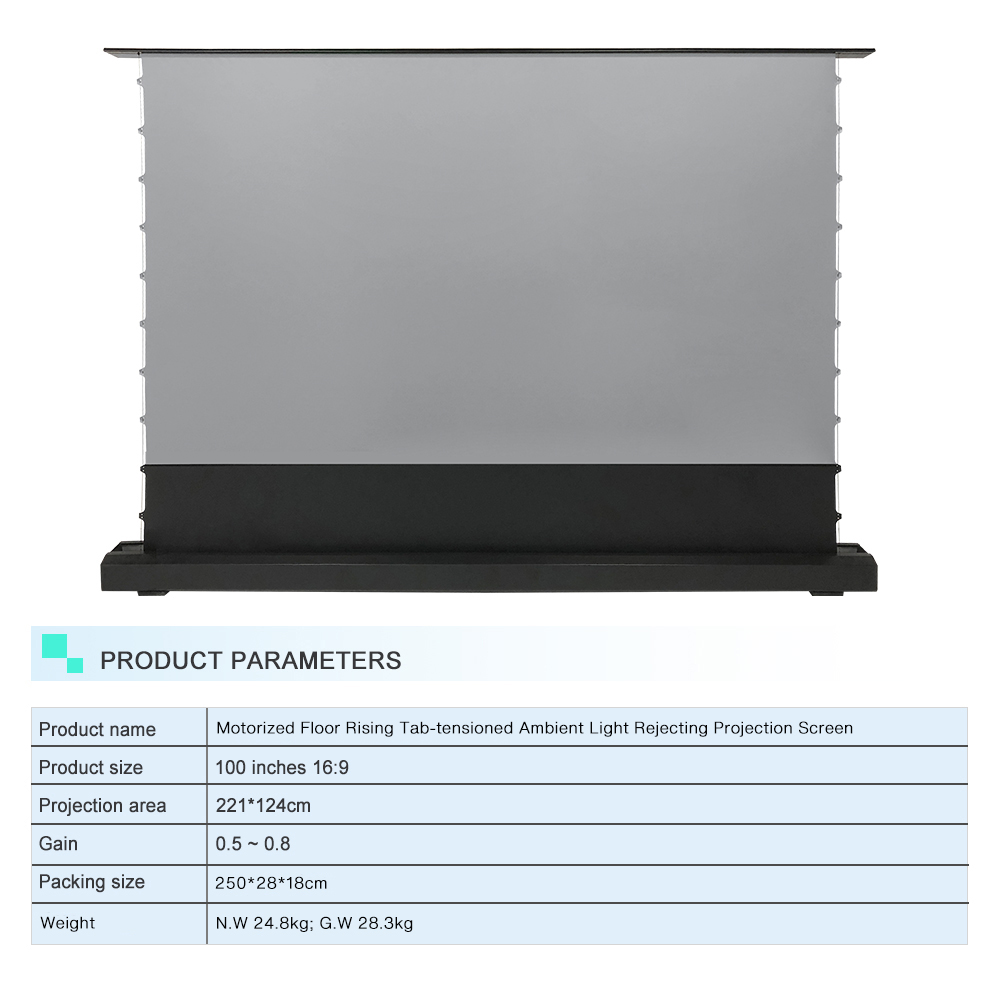 Hoogwaardig 120-inch 4K gemoto - Projector Screen 120 Inch Motorized Ambient recensie en prijs