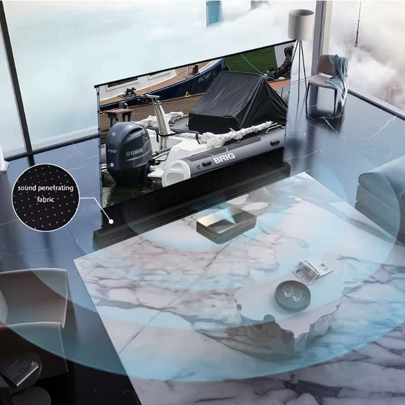 Elektrische vloer stijgende AL - Alr Ambient Light Rejecting Projector Screen recensie en prijs