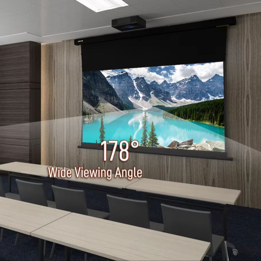 120-inch gemotoriseerd plafond - Projector Screen 120 Inch Motorized Ambient recensie en prijs