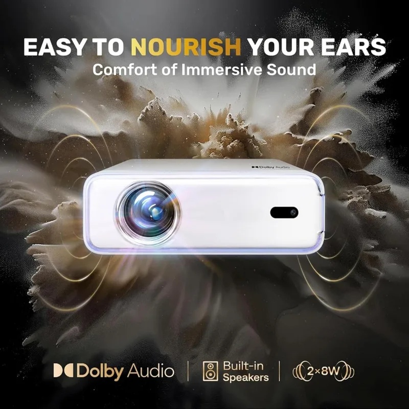 Ingebouwde 1080P 4K ondersteun - Auto Focus Keystone Correction Projector recensie en prijs