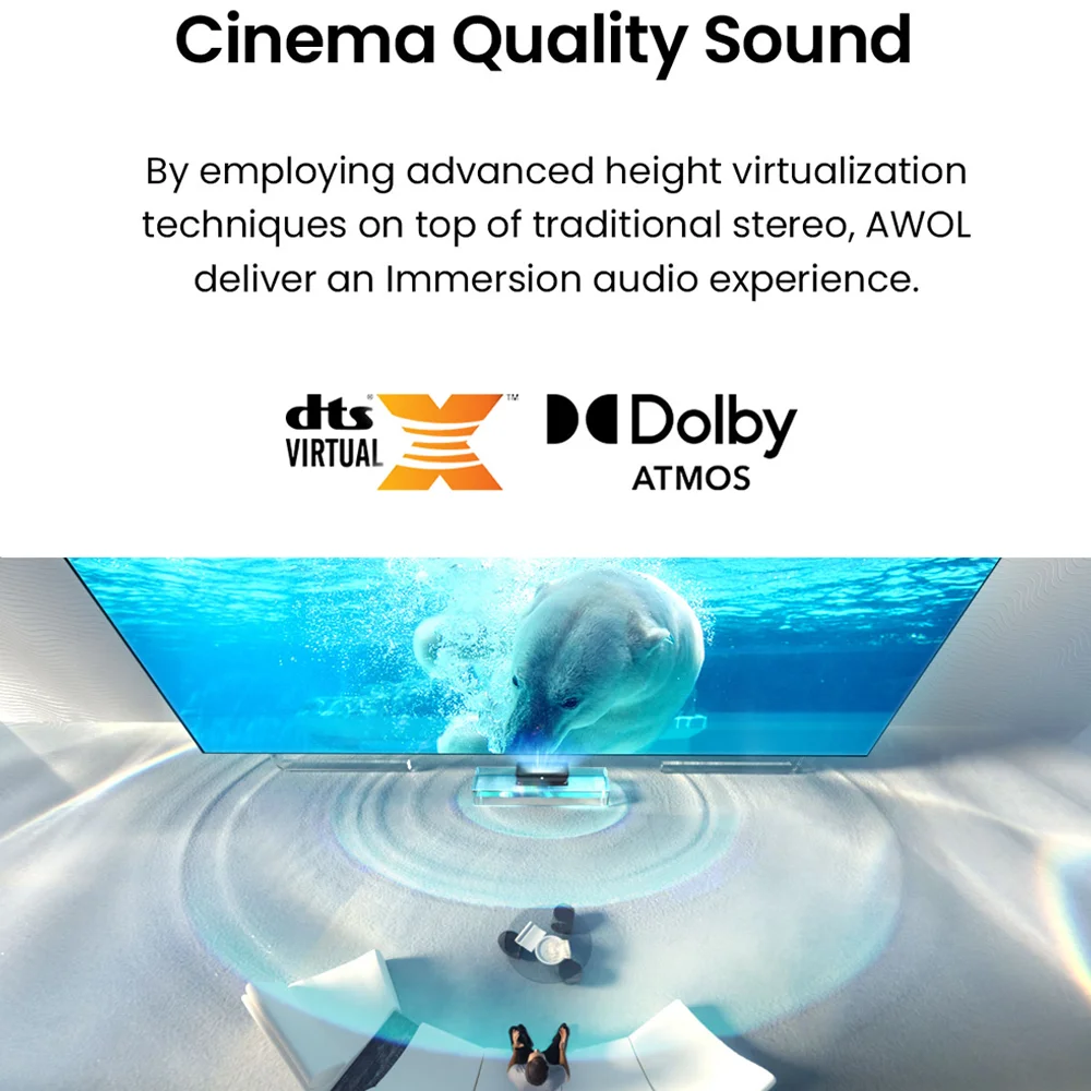 AWOL 3000 3500 Pro Ultra Short - Ultra Short Throw Laser Projector 4K recensie en prijs