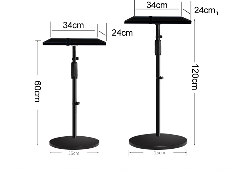 T3-60120 20kg 5KG 600-1200MM H - Projector Floor Stand Tripod Adjustable recensie en prijs