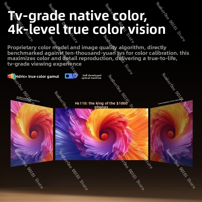 Draagbare slimme HD-projector  - Auto Focus Keystone Correction Projector recensie en prijs
