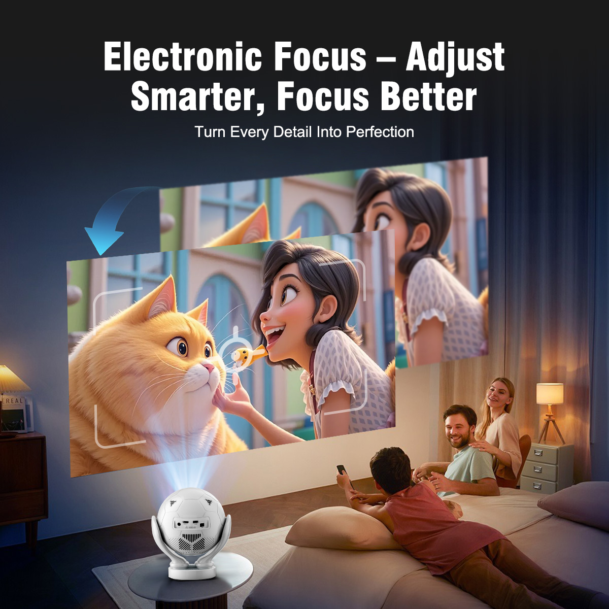 Magcubic Spraakgestuurde Proje - Auto Focus Keystone Correction Projector recensie en prijs