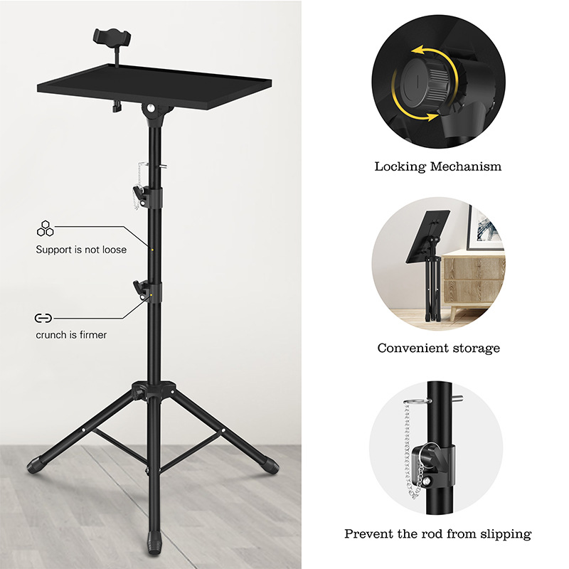 Projectorstandaard Draagbare L - Projector Floor Stand Tripod Adjustable recensie en prijs
