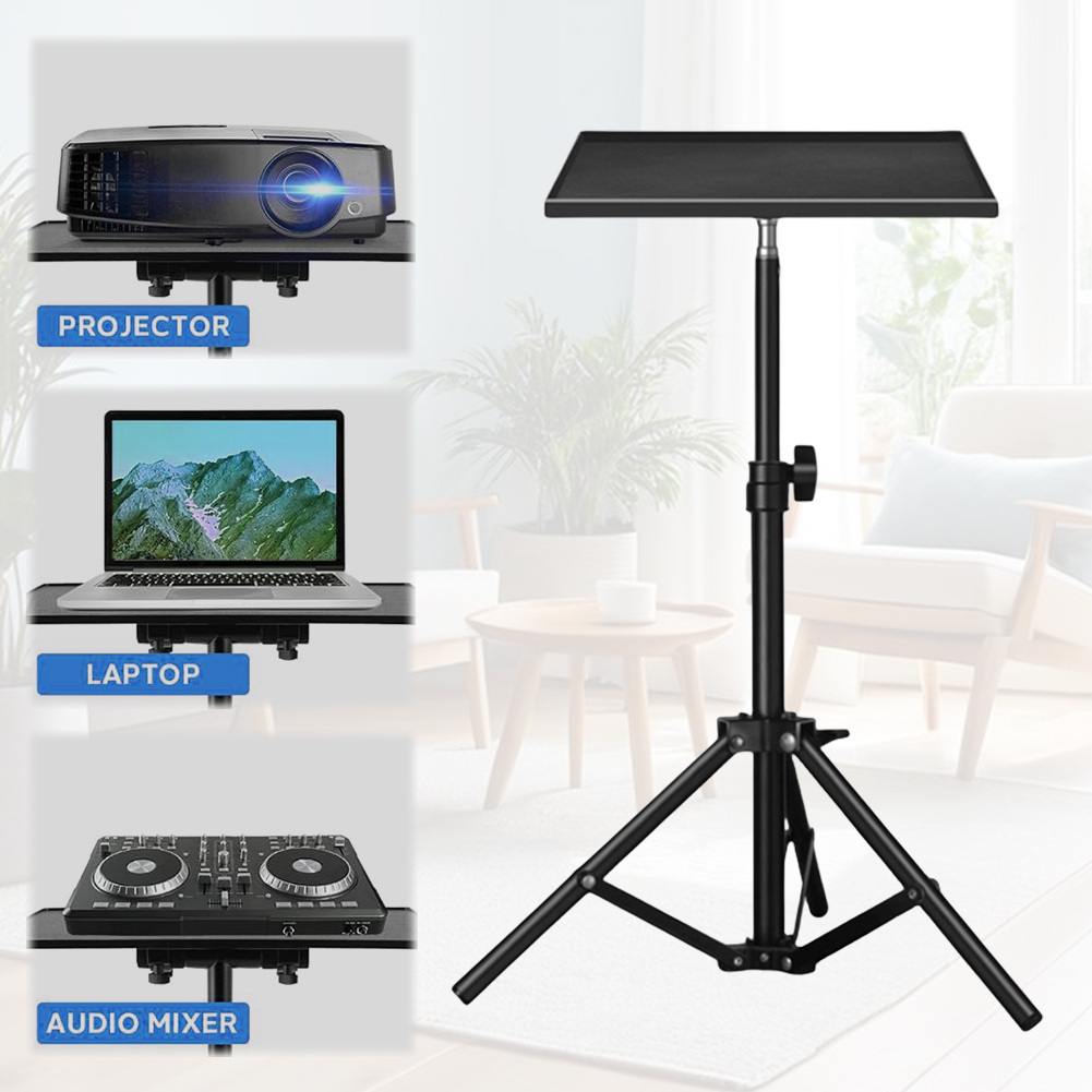 DJ-apparatuurhouder 1/4 inch s - Projector Floor Stand Tripod Adjustable recensie en prijs