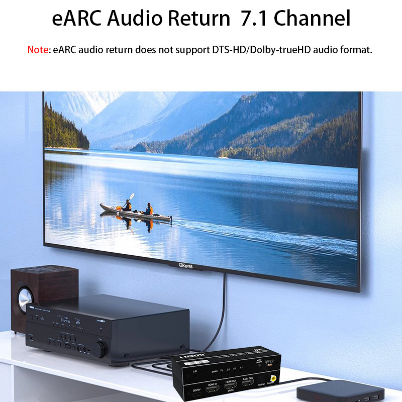 8K HDMI EARC Return Audio Extr - Optical Audio Hdmi Earc Extractor recensie en prijs