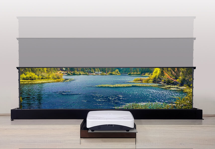 R 110 Inch Elektrische Spannin - Ultra Short Throw Laser Projector 4K recensie en prijs