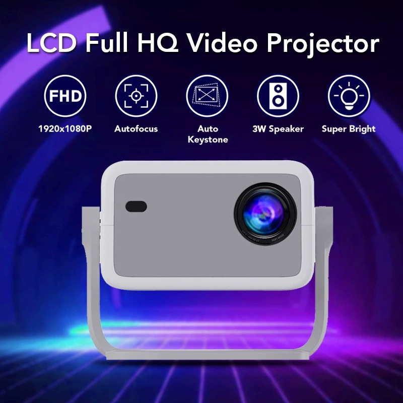 Full HD Projector 300ANSI 4K H - 4K Smart Projector Android 11 Wifi 6 recensie en prijs