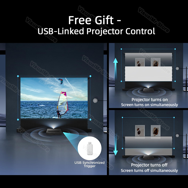 2026 Hot 120 inch Elektrisch O - Projector Screen 120 Inch Motorized Ambient recensie en prijs